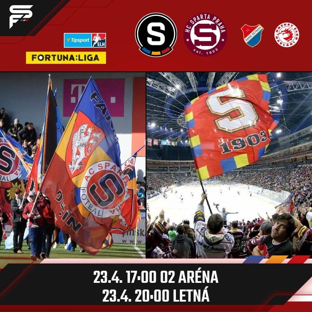 DNES hraje SPARTA! ⚽???? #acsparta #hcsparta #spartaforever #fortunaliga #tipsportextraliga #spartatempo